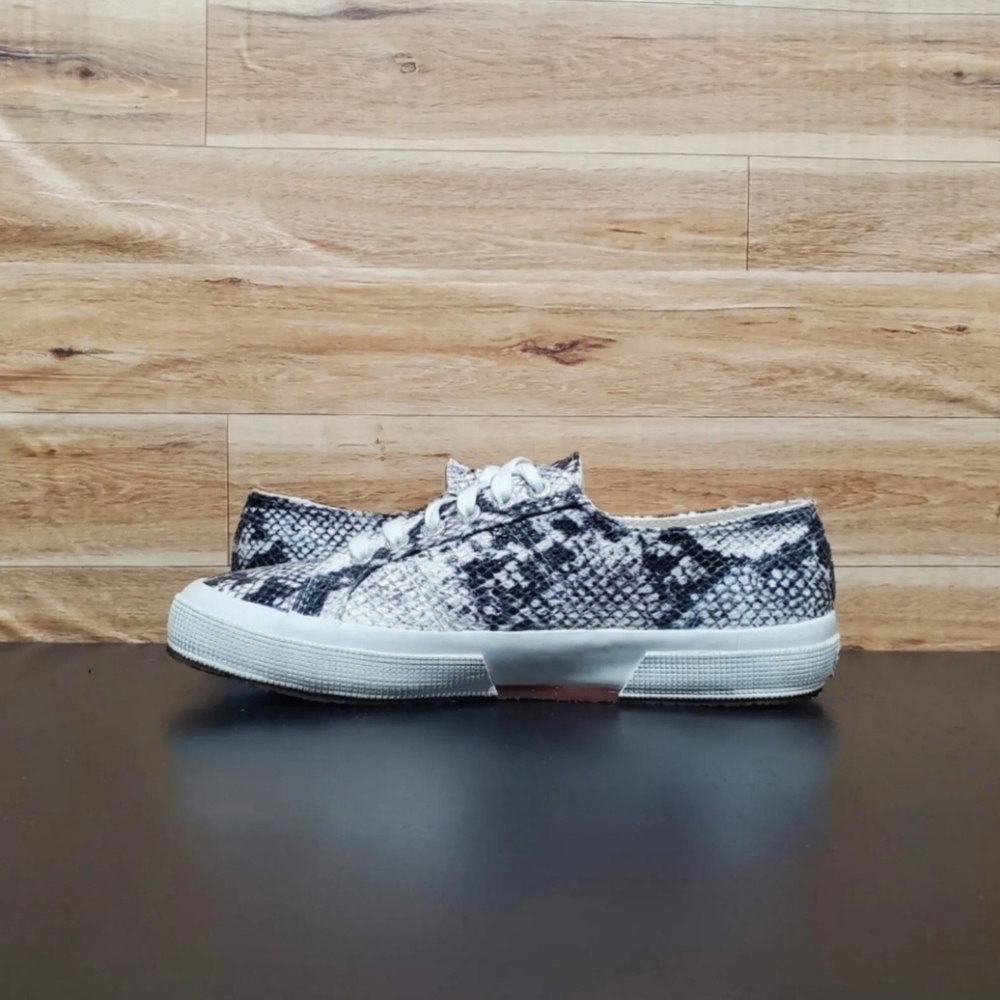 Superga 2750 Cotu Snake Print Shoes Women's Size 8 - Picture 4 of 11